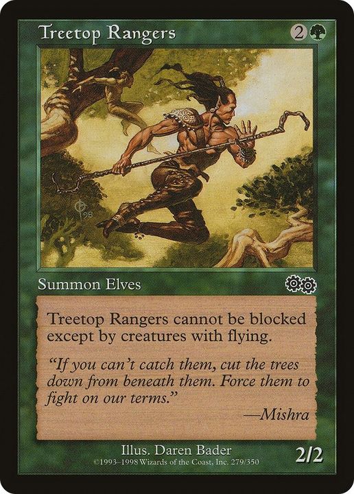 Treetop Rangers in the group Magic the Gathering / Types / Creatures / Elf at Proxyprinters.com (19082)