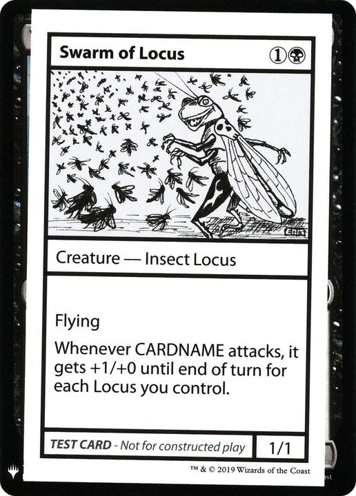 Swarm of Locus in the group Magic the Gathering / Types / Colors / Black at Proxyprinters.com (19087)