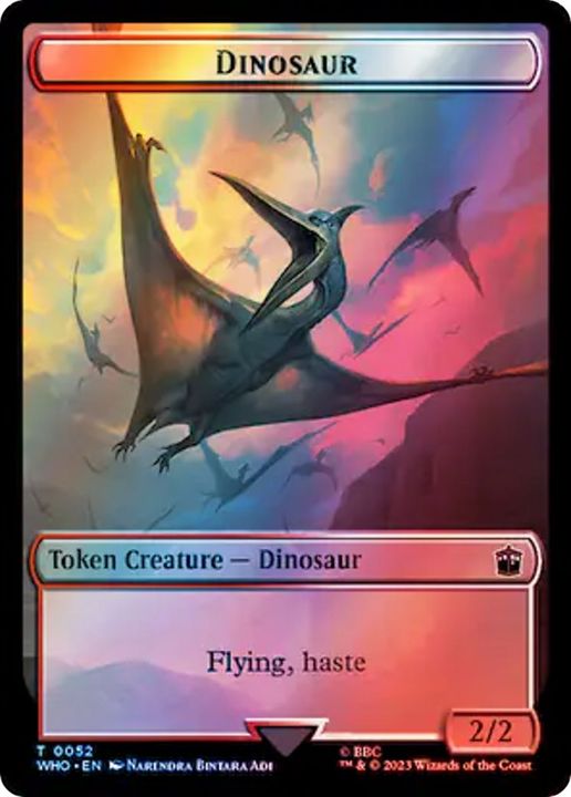 Dinosaur in the group Magic the Gathering / Sets / Doctor Who Tokens at Proxyprinters.com (19110)