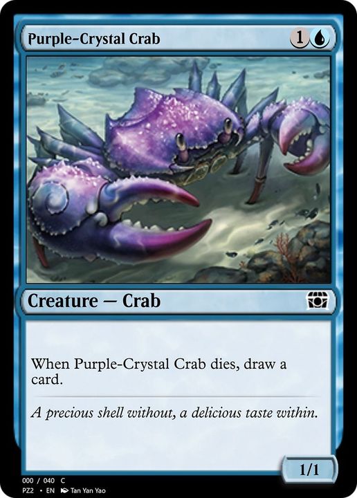 Purple-Crystal Crab in the group Magic the Gathering / Sets / Treasure Chest at Proxyprinters.com (19112)