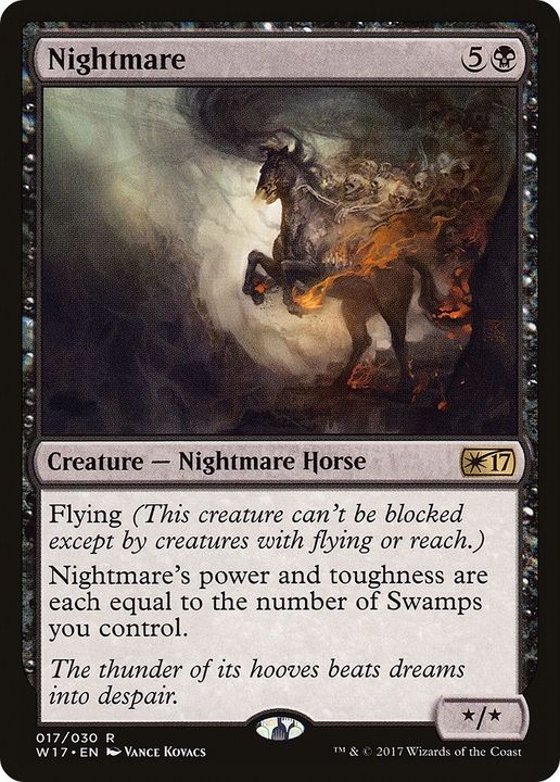 Nightmare in the group Magic the Gathering / Types / Colors / Black at Proxyprinters.com (1912)