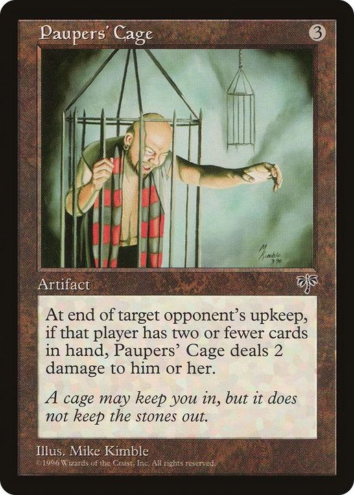 Paupers' Cage in the group Magic the Gathering / Sets / Mirrodin Besieged Tokens at Proxyprinters.com (19129)