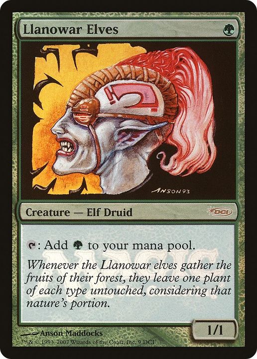 Llanowar Elves in the group Magic the Gathering / Types / Creatures / Elf at Proxyprinters.com (19132)