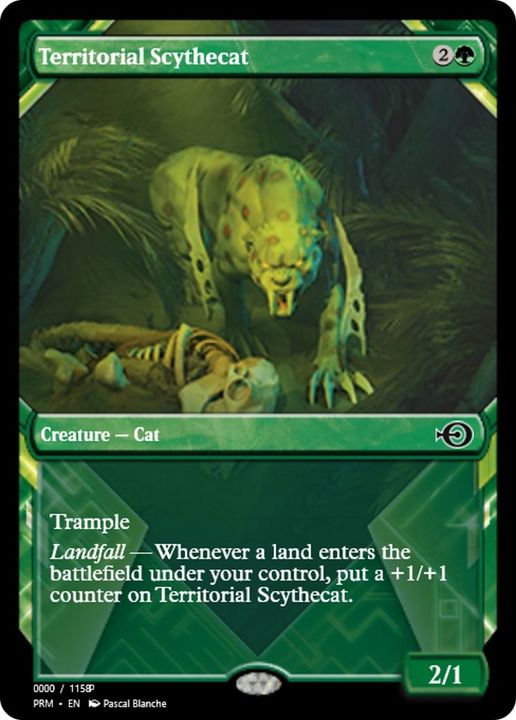 Territorial Scythecat in the group Magic the Gathering / Types / Colors / Green at Proxyprinters.com (19137)