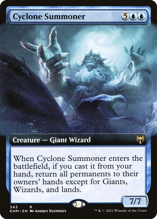 Cyclone Summoner in the group Magic the Gathering / Sets / Kaldheim at Proxyprinters.com (19152)