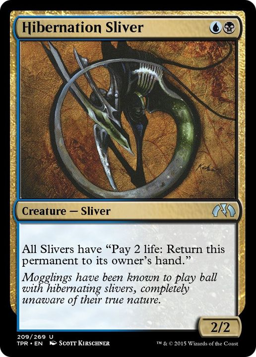 Hibernation Sliver in the group Magic the Gathering / Sets / Tempest Remastered at Proxyprinters.com (19156)