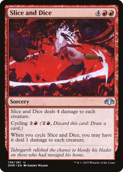 Slice and Dice in the group Magic the Gathering / Sets / Dominaria Remastered at Proxyprinters.com (1917)