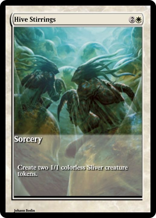 Hive Stirrings in the group Magic the Gathering / Types / Colors / White at Proxyprinters.com (19185)