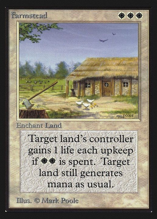 Farmstead in the group Magic the Gathering / Types / Colors / White at Proxyprinters.com (19212)