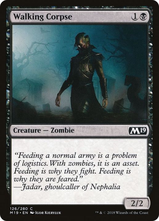 Walking Corpse in the group Magic the Gathering / Types / Creatures / Zombie at Proxyprinters.com (19221)