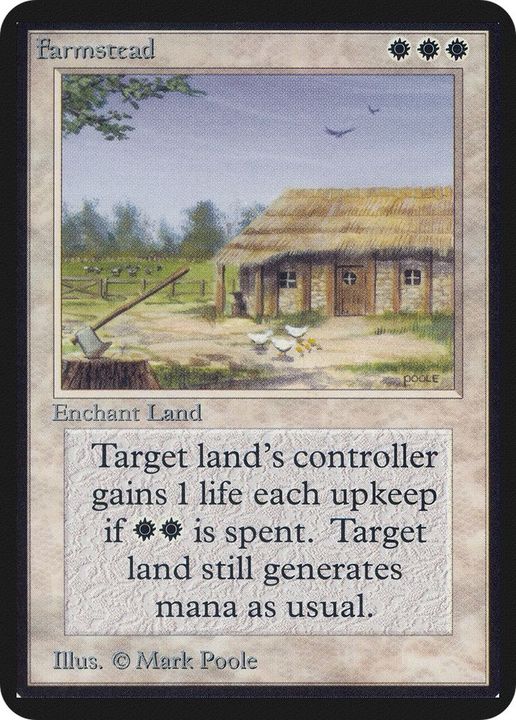 Farmstead in the group Magic the Gathering / Types / Colors / White at Proxyprinters.com (19230)