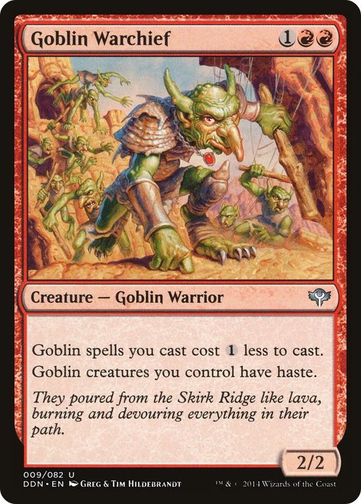 Goblin Warchief in the group Magic the Gathering / Types / Creatures / Warrior at Proxyprinters.com (19241)