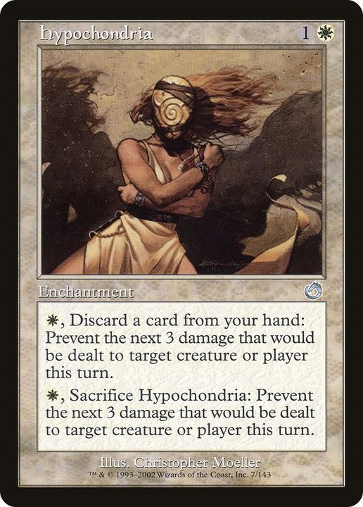 Hypochondria in the group Magic the Gathering / Types / Enchantment / Enchantment at Proxyprinters.com (19261)