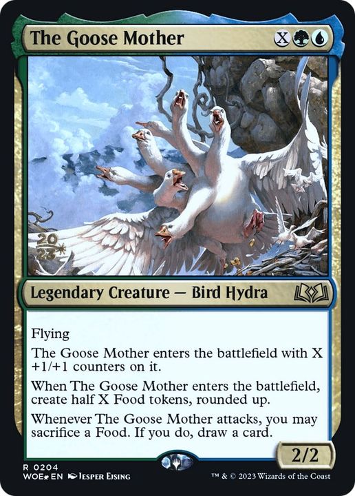 The Goose Mother in the group Magic the Gathering / Sets / Wilds of Eldraine Tokens at Proxyprinters.com (19269)