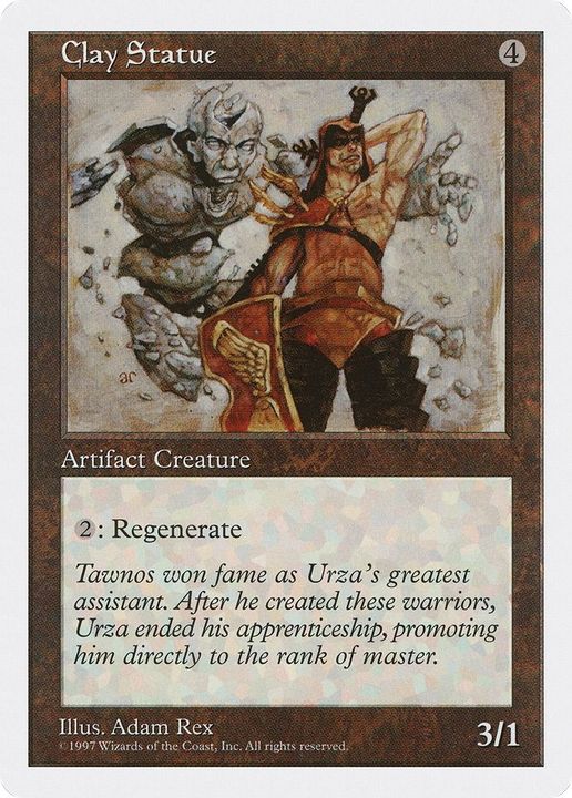 Clay Statue in the group Magic the Gathering / Types / Colors / Colorless at Proxyprinters.com (19272)