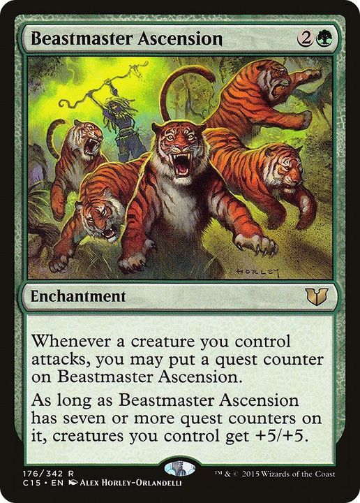 Beastmaster Ascension in the group Magic the Gathering / Types / Enchantment / Enchantment at Proxyprinters.com (19273)