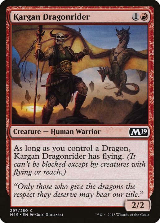 Kargan Dragonrider in the group Singles at Proxyprinters.com (19277)