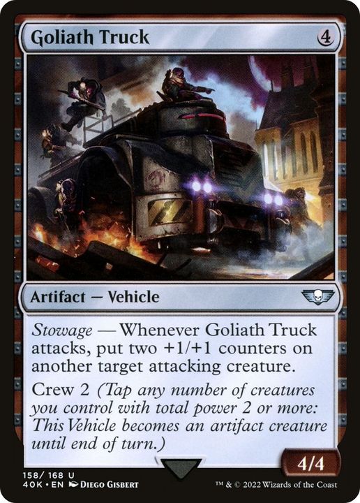 Goliath Truck in the group Magic the Gathering / Sets / Warhammer 40,000 Tokens at Proxyprinters.com (19286)