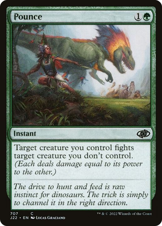 Pounce in the group Magic the Gathering / Types / Colors / Green at Proxyprinters.com (1929)