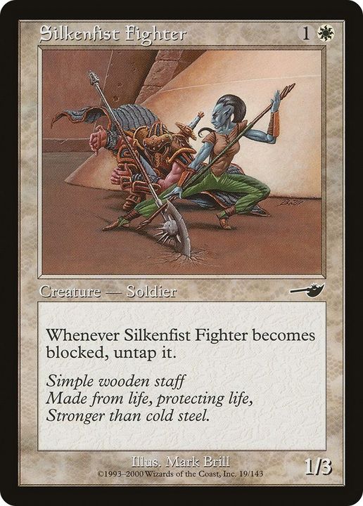 Silkenfist Fighter in the group Magic the Gathering / Types / Colors / White at Proxyprinters.com (19298)