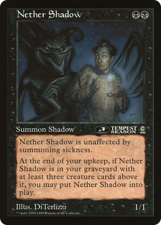 Nether Shadow in the group Magic the Gathering / Types / Colors / Black at Proxyprinters.com (19326)