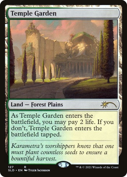 Temple Garden in the group Magic the Gathering / Types / Land / Forest at Proxyprinters.com (19347)