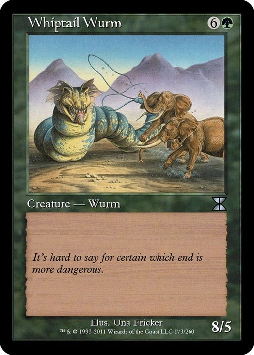 Whiptail Wurm in the group Magic the Gathering / Types / Colors / Green at Proxyprinters.com (19350)