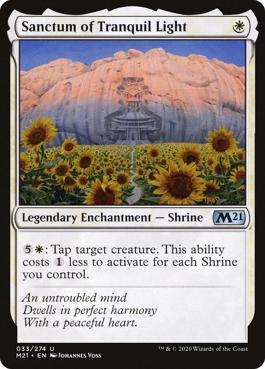 Sanctum of Tranquil Light in the group Magic the Gathering / Types / Enchantment / Legendary Enchantment at Proxyprinters.com (19352)