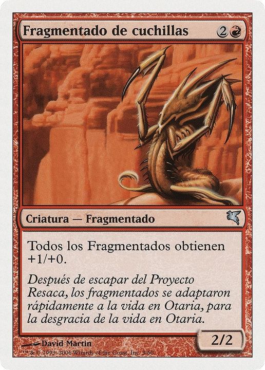 Blade Sliver in the group Magic the Gathering / Types / Colors / Red at Proxyprinters.com (19357)