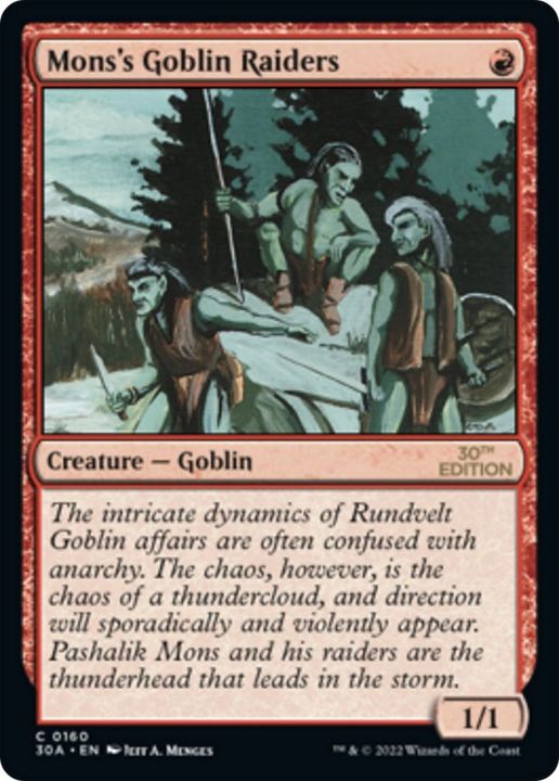 Mons's Goblin Raiders in the group Singles at Proxyprinters.com (19360)