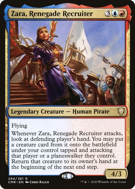 Zara, Renegade Recruiter in the group Magic the Gathering / Sets / Commander Legends at Proxyprinters.com (19368)