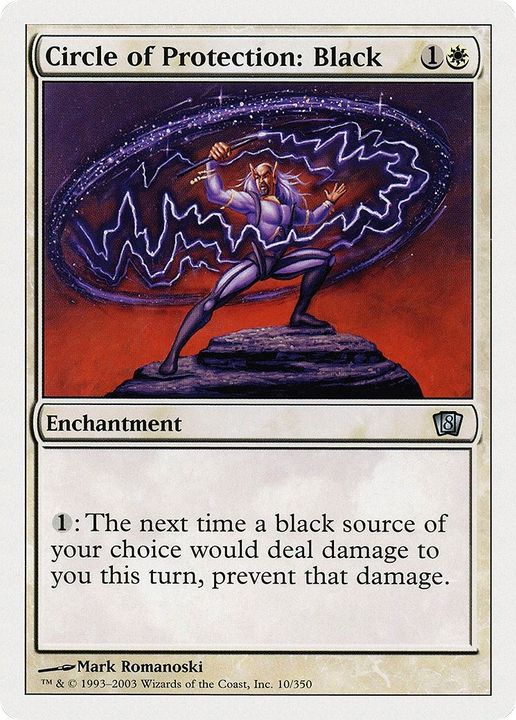 Circle of Protection: Black in the group Magic the Gathering / Sets / Eighth Edition at Proxyprinters.com (19370)