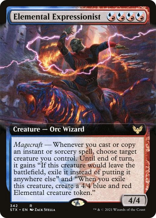 Elemental Expressionist in the group Magic the Gathering / Sets / Strixhaven: School of Mages at Proxyprinters.com (19376)