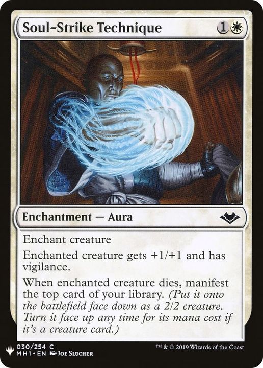 Soul-Strike Technique in the group Magic the Gathering / Types / Colors / White at Proxyprinters.com (19378)