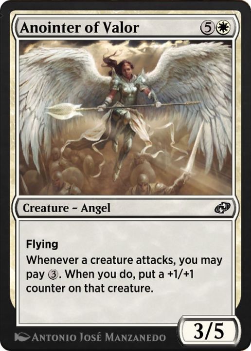 Anointer of Valor in the group Magic the Gathering / Types / Colors / White at Proxyprinters.com (19398)