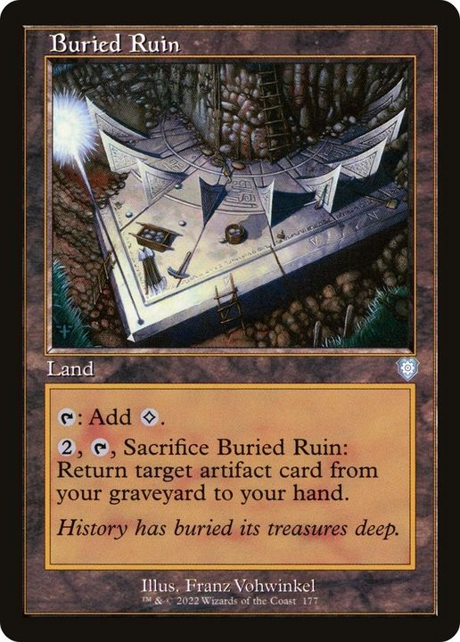 Buried Ruin in the group Magic the Gathering / Types / Colors / Colorless at Proxyprinters.com (19435)