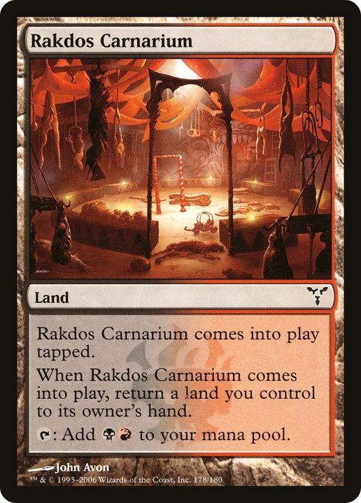 Rakdos Carnarium in the group Magic the Gathering / Types / Colors / Colorless at Proxyprinters.com (19454)