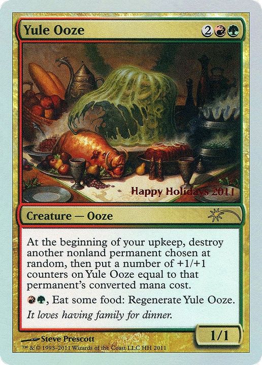 Yule Ooze in the group Magic the Gathering / Types / Colors / Multicolors / G, R at Proxyprinters.com (19455)