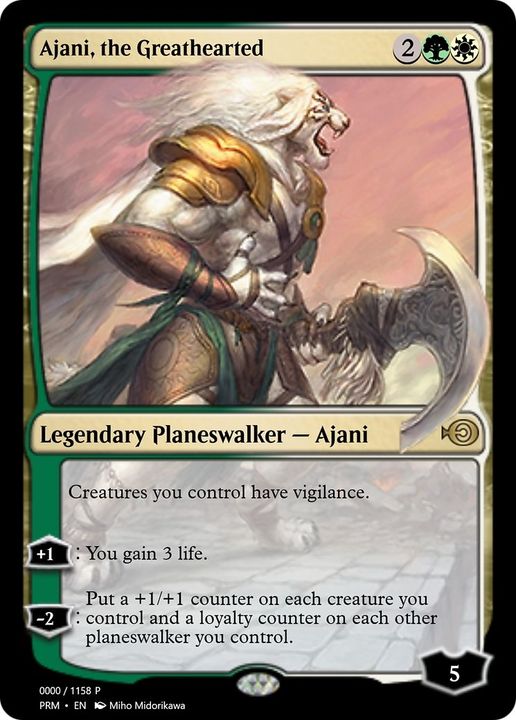 Ajani, the Greathearted in the group Advanced search at Proxyprinters.com (19465)