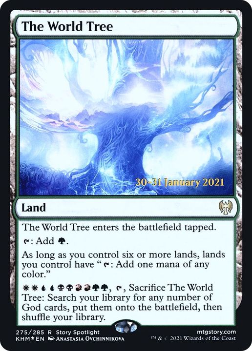 The World Tree in the group Magic the Gathering / Sets / Kaldheim Promos at Proxyprinters.com (19476)