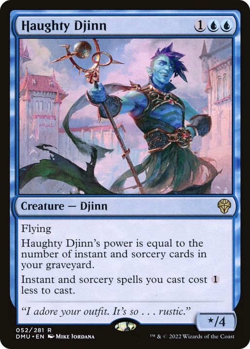 Haughty Djinn in the group Magic the Gathering / Types / Colors / Blue at Proxyprinters.com (19494)