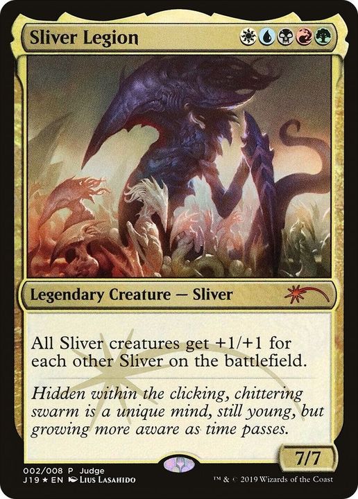 Sliver Legion in the group Magic the Gathering / Types / Colors / Multicolors / B, G, R, U, W at Proxyprinters.com (19502)