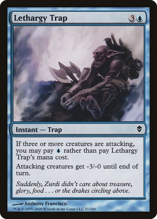 Lethargy Trap in the group Magic the Gathering / Sets / Zendikar at Proxyprinters.com (19510)