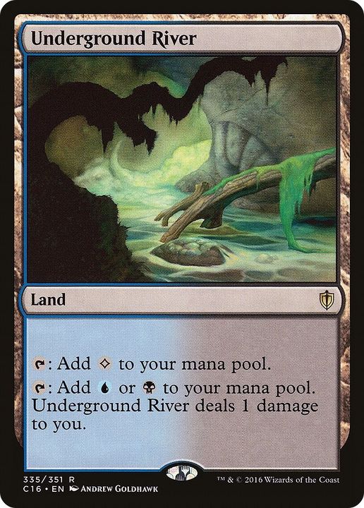 Underground River in the group Magic the Gathering / Types / Colors / Colorless at Proxyprinters.com (19514)