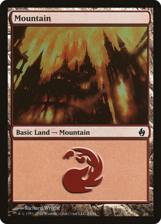 Mountain in the group Magic the Gathering / Sets / Premium Deck Series: Fire and Lightning at Proxyprinters.com (19523)