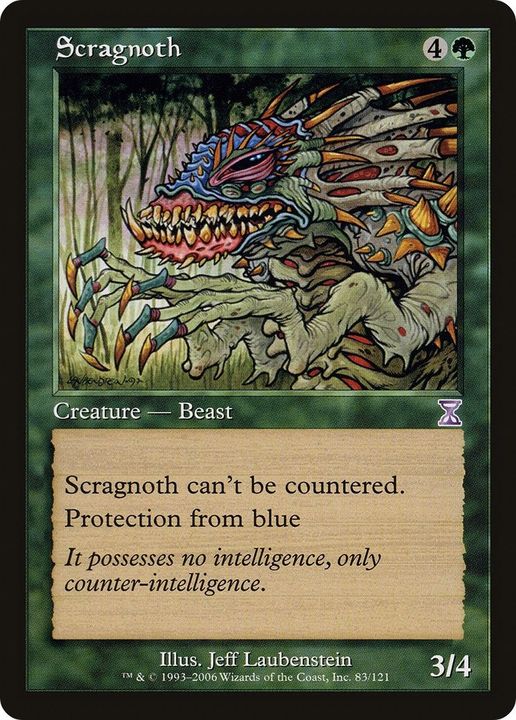 Scragnoth in the group Magic the Gathering / Types / Colors / Green at Proxyprinters.com (19536)