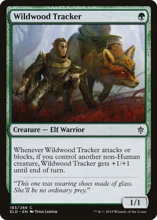 Wildwood Tracker in the group Magic the Gathering / Sets / Throne of Eldraine at Proxyprinters.com (19553)