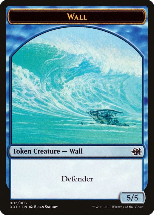 Wall in the group Magic the Gathering / Sets / Duel Decks: Merfolk vs. Goblins Tokens at Proxyprinters.com (19558)