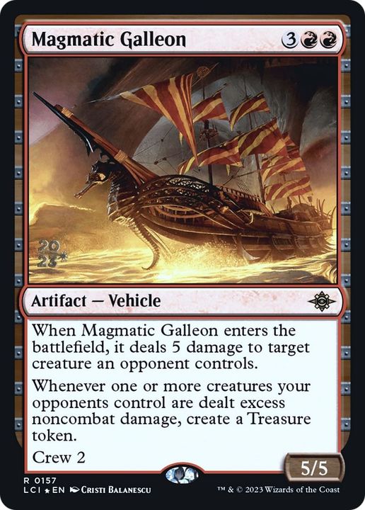 Magmatic Galleon in the group Magic the Gathering / Sets / The Lost Caverns of Ixalan Promos at Proxyprinters.com (19564)