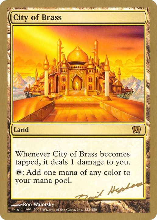 City of Brass in the group Magic the Gathering / Types / Colors / Colorless at Proxyprinters.com (19572)